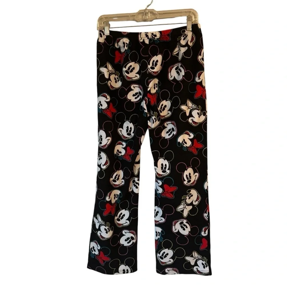 Disney Mickey and Minnie Mouse Soft Pajama Sleep Pants, Medium - Picture 3 of 5